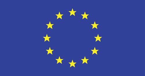 Illustration of European Union flag